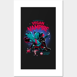 Vegan Vampire halloween Posters and Art